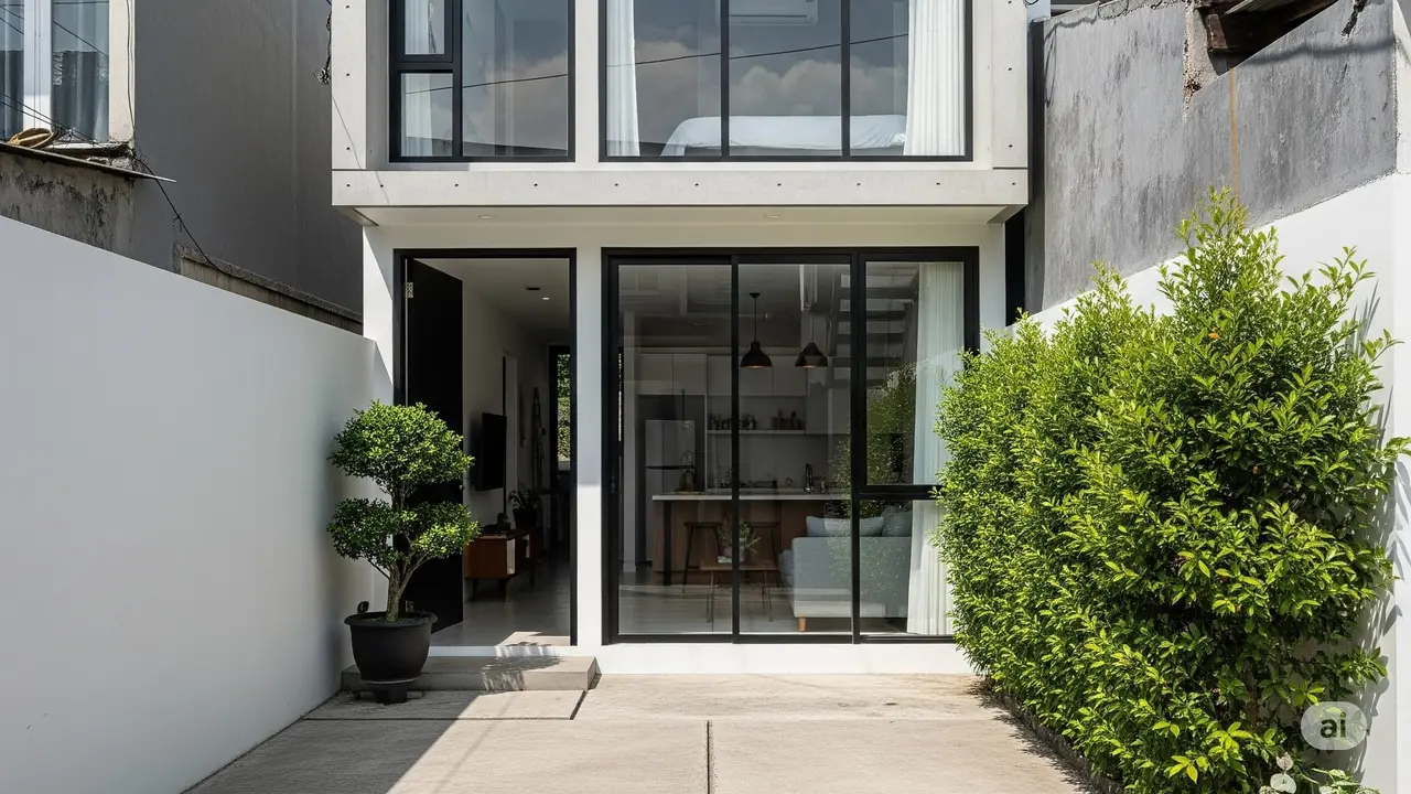Inspirasi Desain Rumah 4x5 Sederhana 2 Lantai