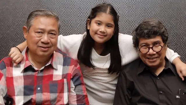 SBY bersama cucu