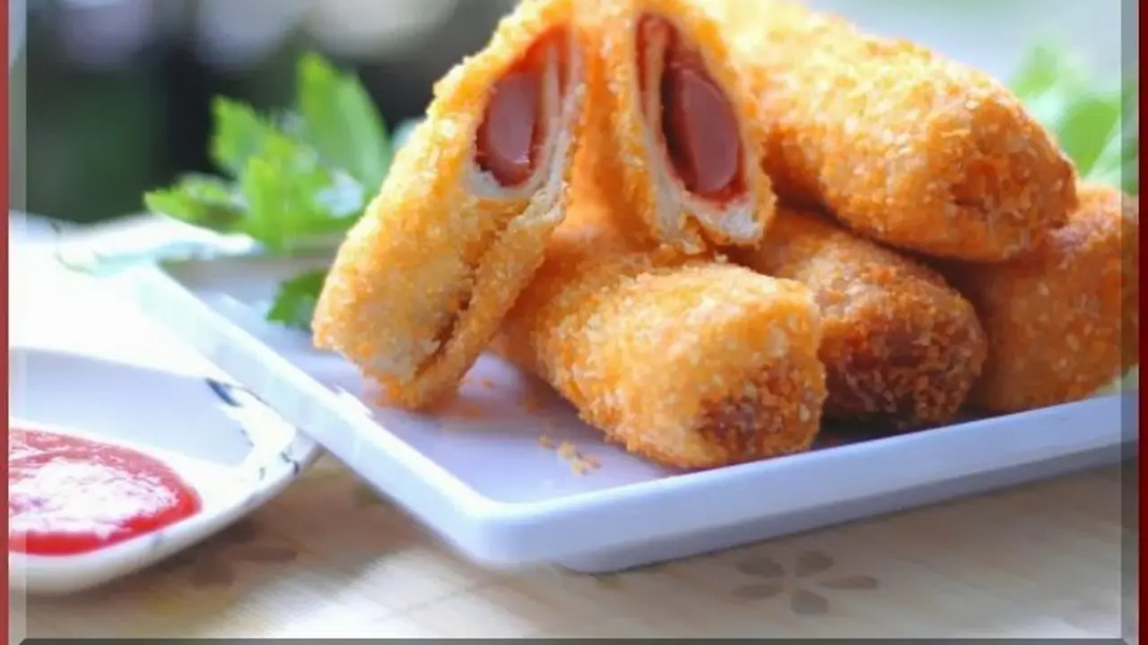 Resep Mudah Sandwich Goreng Isi Sosis