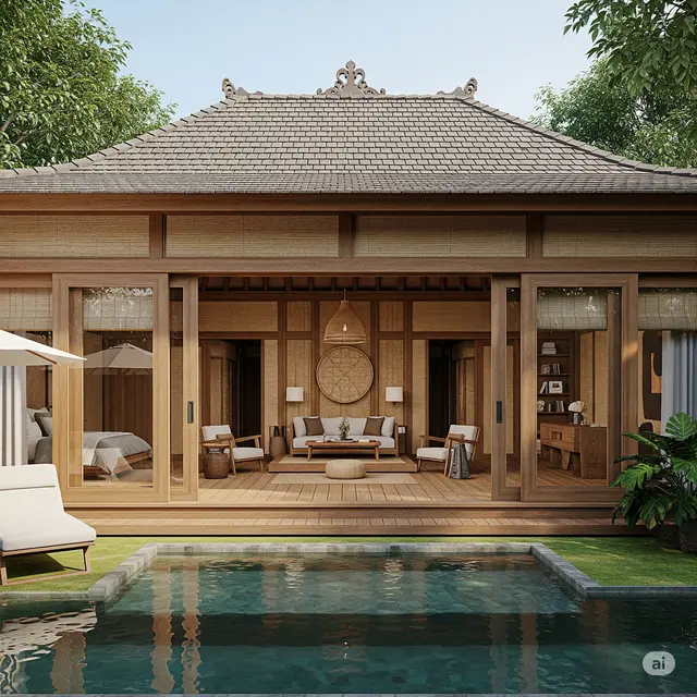 Rumah Sederhana Kayu Tapi Mewah