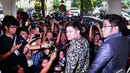 Kuasa Hukum Suryadharma Ali (SDA), Andreas Nahot Silitonga mendatangi Mabes Polri terkait sengketa yang tengah dialami oleh PPP, Jakarta, Rabu (29/10/2014) (Liputan6.com/Johan Tallo)