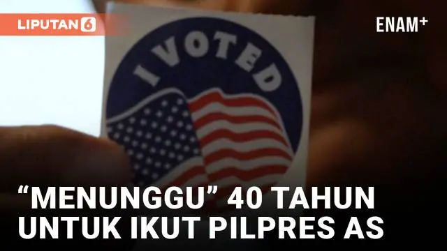 VIDEO: Setelah 40 Tahun, Carlos Salas Akhirnya Gunakan Hak Pilih di AS