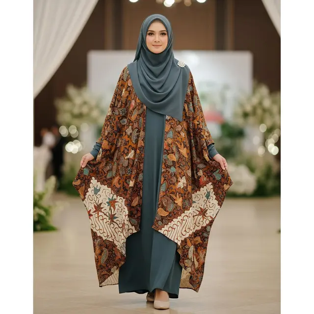 Dress Batik Tumpuk (Layered)