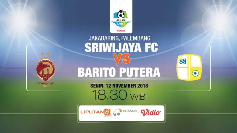 Prediksi Sriwijaya FC vs PS Barito Putera