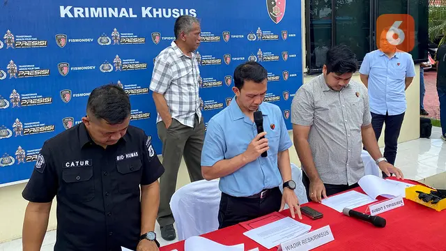 Wakil Direktur Reskrimsus Polda Kalsel, Wakil Direktur Krimsus Polda Kalsel AKBP Riza Muttaqin Polda Kalsel Liputan6.com