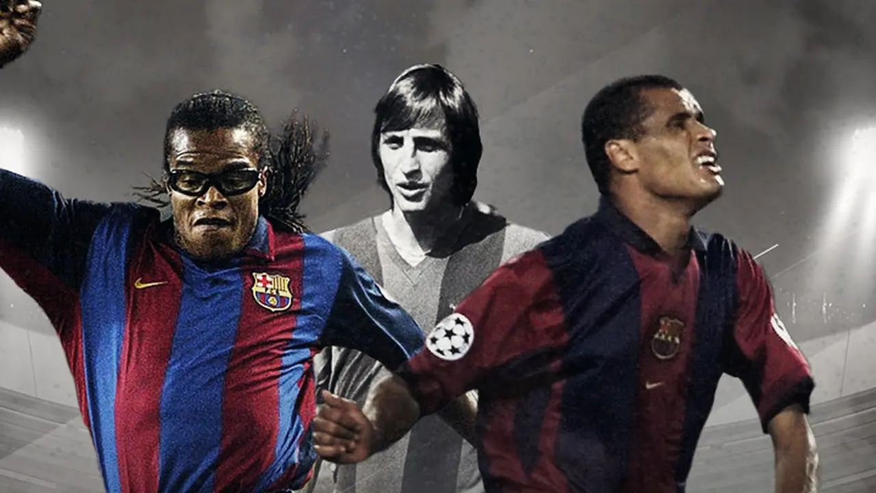 Edgard Davids, Johan Cruyff dan Rivaldo