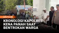 Kronologi Kapolres Kena Panah Saat Bentrokan Warga Tual Maluku
