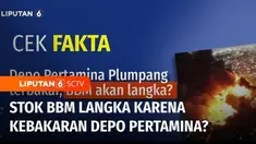 Belum lama ini beredar di media sosial, postingan yang menyebut kebakaran Depo Pertamina Plumpang, Jakarta Utara, akan memicu kelangkaan pasokan BBM, terutama di wilayah Jabodetabek. Benarkah demikian? simak penelusuran tim cek fakta Liputan 6 beriku...
