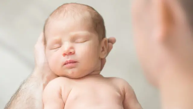 Ilustrasi bayi laki-laki