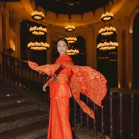 Potret Terbaru Raline Shah dengan Busana Tiongkok. (instagram/ralineshah)