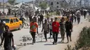 Krisis yang terjadi di Gaza tidak hanya terjadi dalam urusan makanan, tetapi juga kebutuhan medis dan hal-hal mendasar lainnya. (Eyad BABA/AFP)