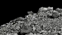 Ilustrasi bebatuan asteroid: Credit: NASA Goddard Space Flight Center/ University of Arizona
