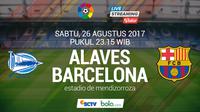 La Liga 2017 Deportivo Alaves Vs Barcelona (Bola.com/Adreanus Titus)