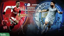 FA CUP_Arsenal vs Man City (Bola.com/FauzanAkhdan)