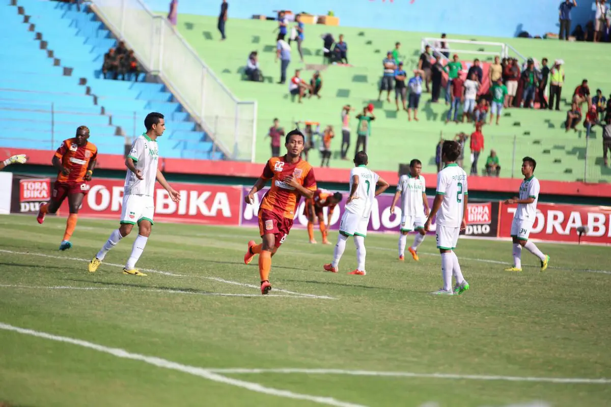 Pusamania Borneo FC Vs Surabaya United (Liputan6.com)