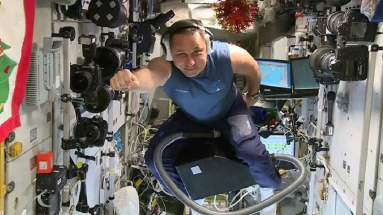 Kosmonaut Rusia Anton Shkaplerov