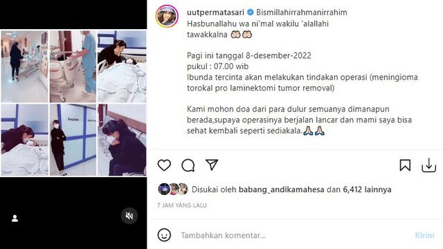 Uut Permatasari (Foto: Instagram/@uutpermatasari)