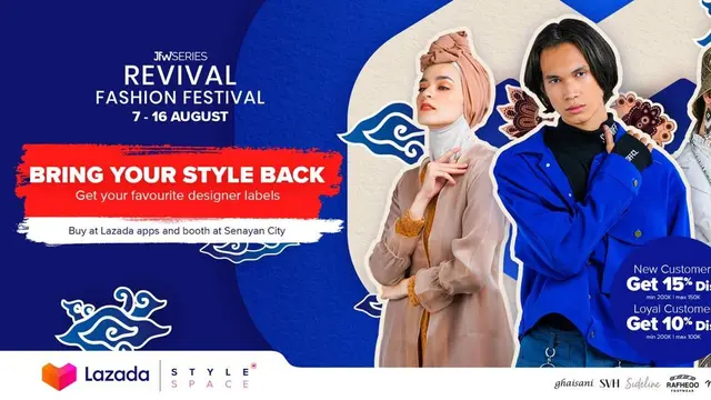 Lazada kembali hadirkan festival belanja yang seru dan menarik di bulan kemerdekaan Republik Indonesia.