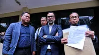 Jeremy Thomas melaporkan kasus penganiayaan anaknya (Adrian Putra/bintang.com)