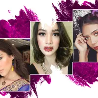 Alis bergelombang. (Sumber foto: Instagram/@tasyafarasya, @yaelahbro, @astridsatwika, Digital Imaging: Nurman Abdul Hakim/Bintang.com)