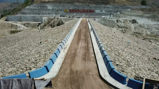 Pembangunan dan rehabilitasi jaringan irigasi di NTT dan NTB