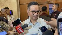 Gubernur DKI Jakarta Pramono Anung di Balai Kota DKI Jakarta, Rabu (23/7/2025). (Liputan6.com/Winda Nelfira)