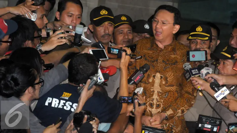 20160510- Gubernur DKI Jakarta Basuki Tjahaja Purnama Ahok di KPK-Jakarta-Helmi Afandi