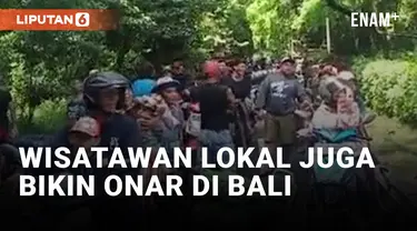 Bukan Asing! Kali Ini Wisatawan Lokal yang Rusuh di Bali