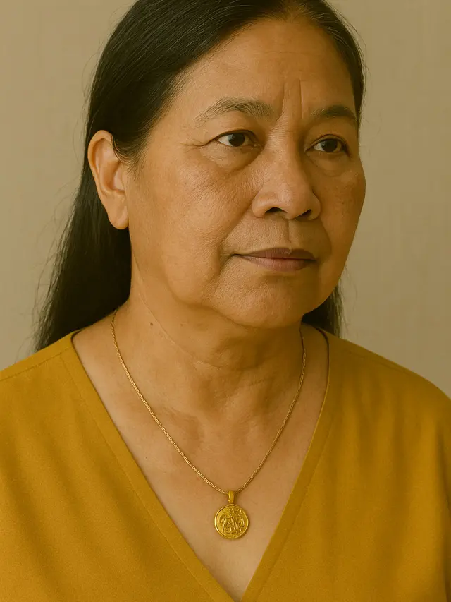 Model Kalung Emas untuk Ibu-Ibu Usia 50 Tahun