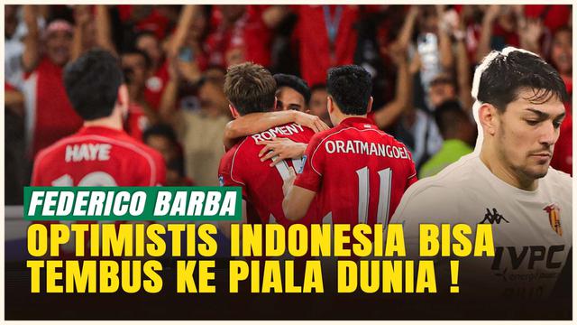 Bintang Persib Asal Italia Federico Barba Optimistis Indonesia Lolos ke Piala Dunia 2026!