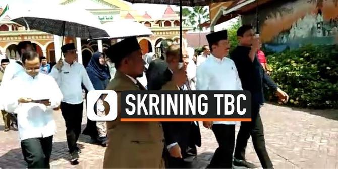 VIDEO: Menkes Terawan Tegaskan Pentingnya Skrining TBC di Pesantren