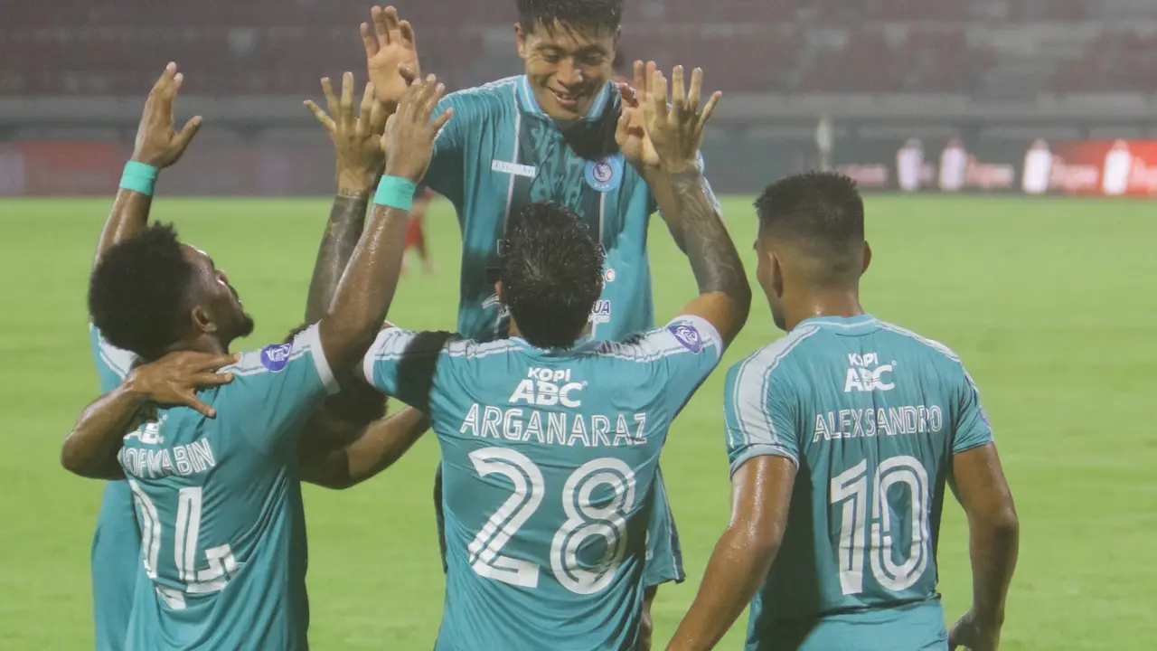 Abel Argañaraz - Bali United Vs PSBS Biak