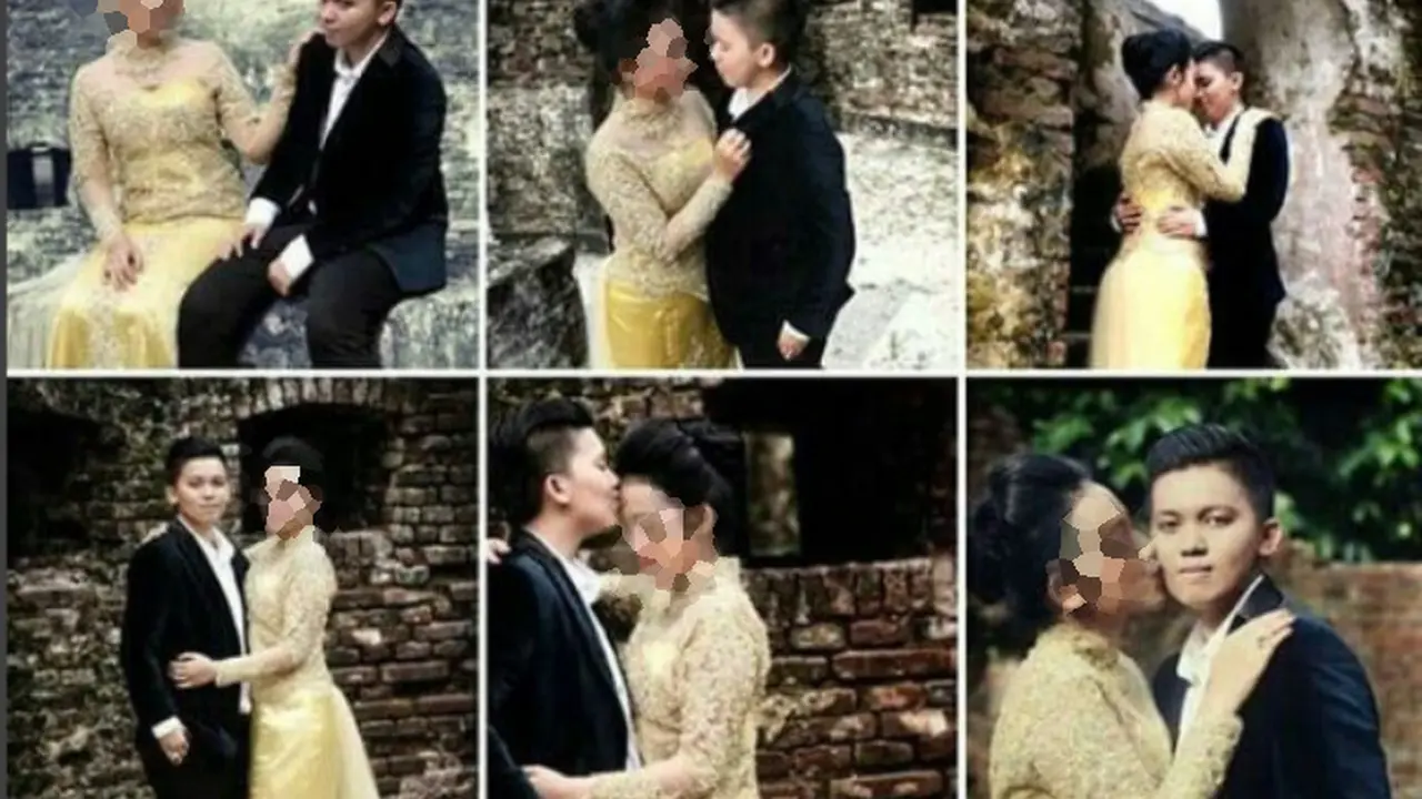 Pose Kiki Hasibuan, Bos First Travel dengan Pasangan Sejenisnya