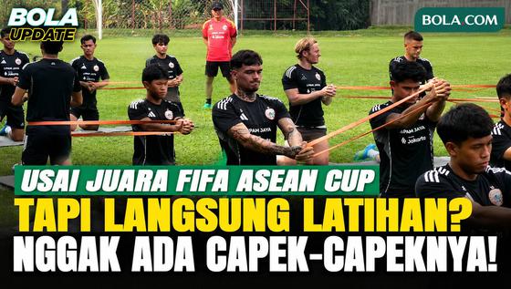 Usai Juara FIFA ASEAN Cup 2026, 5 Pemain Timnas Indonesia Langsung Latihan Bersama Persija Jelang Hadapi PSIM