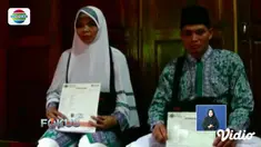 Pasutri gending salak dan kuli panggul kayu di Banjarnegara, Jawa Timur, berhasil naik haji berkat menabung selama 10 tahun.
