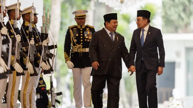 Prabowo dan Anwar Ibrahim Bahas Perbatasan hingga Tangkapan Ikan Nelayan