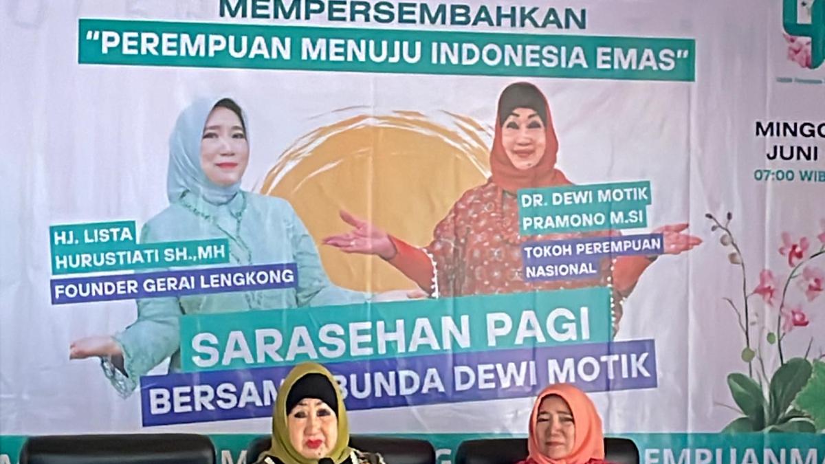 Dewi Motik Tebarkan Motivasi untuk Pelaku UMKM Tangsel Agar Bisa Go ...