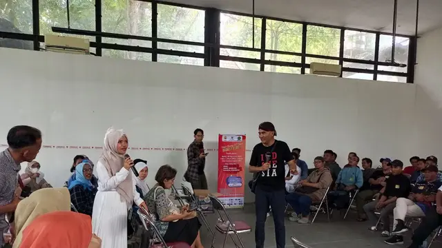 Proses perkenalan di event Golek Garwo.
