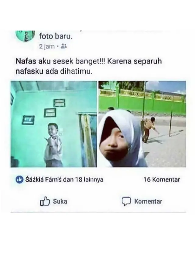 Status Facebook 6 Anak Sekolah Ini Absurd Banget, Bikin Tepuk Jidat