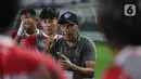 Sepanjang lada tim asuhan Rahmad Darmawan beberapa kali gagal menciptakan peluang berarti. (Liputan6.com/Helmi Fithriansyah)
