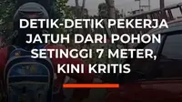 Seorang pekerja proyek pelebaran Jalan Raya Cipayung, Depok, terjatuh saat menebang pohon di Jembatan Serong, Rabu (2/9/2026).

Korban diduga tersenggol batang pohon yang ditebang hingga terjatuh bersama mesin pemotong dari ketinggian sekitar tujuh meter. Korban mengalami luka pada bagian kepala ...