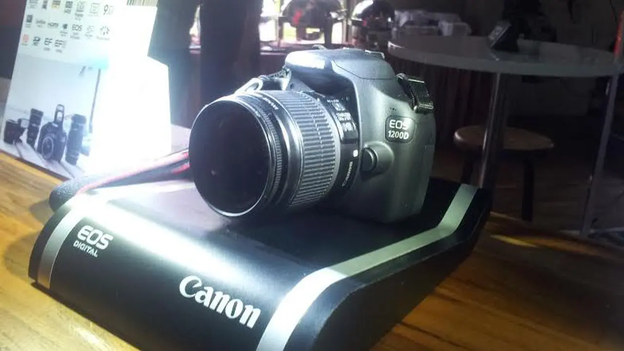 Canon EOS 1200D Hadir di Indonesia, Ini Harganya