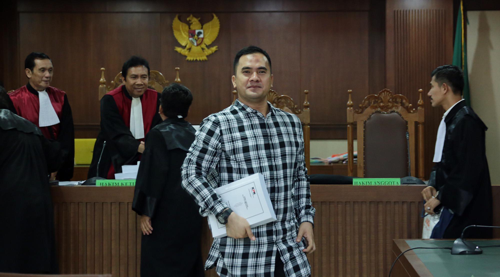 Sidang Saipul Jamil (Deki Prayoga/bintang.com)