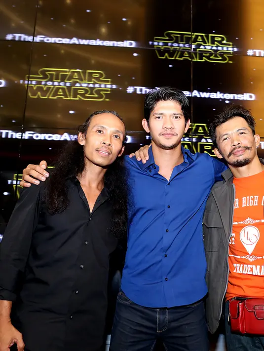 Yayan Ruhian menceritakan jika dirinya dan dua aktor Indonesia lainnya sempat berbincang dengan Harrison Ford. Diakui Yayan Ruhian jika aktor 73 tahun tersebut merupakan orang yang hebat. (Andy Masela/Bintang.com)