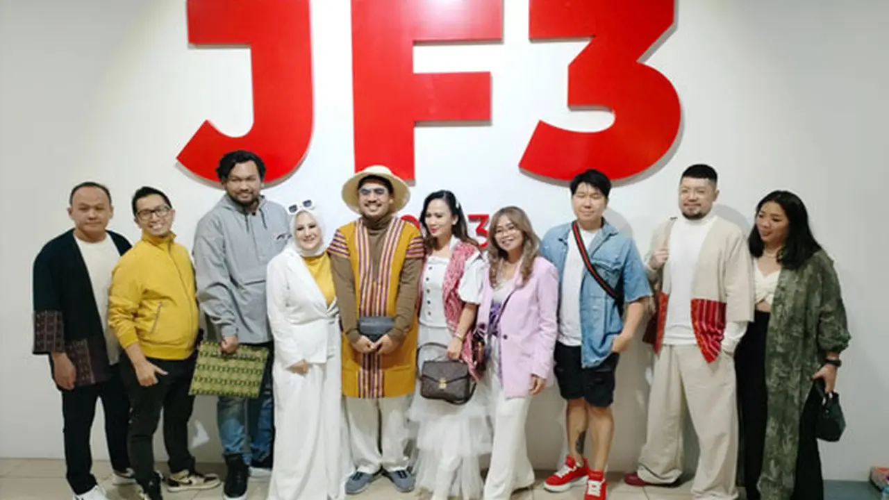 Kaloka di runway Jakarta Food and Fashion Festival (JF3) 2023
