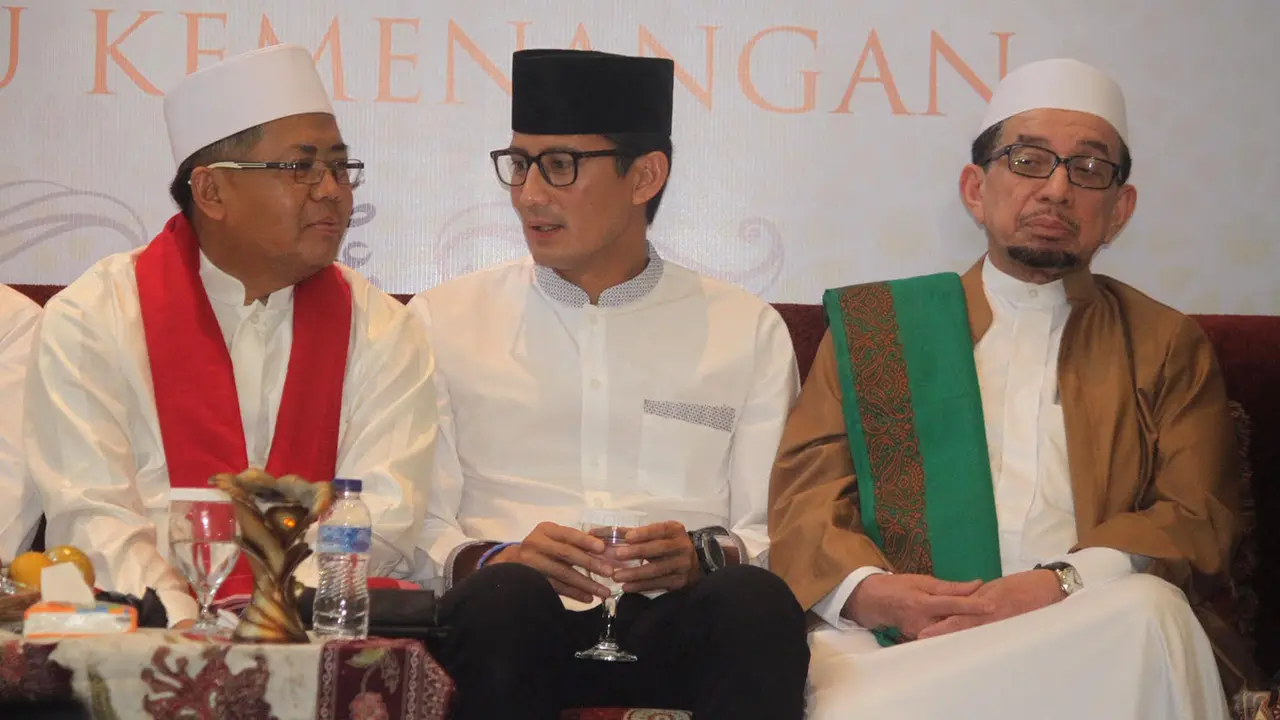 Sandiaga Uno Hadiri Peringatan Maulid Nabi di DPP PKS