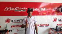 Pembalap AHRT Andi Gilang (Liputan6.com /Thomas)