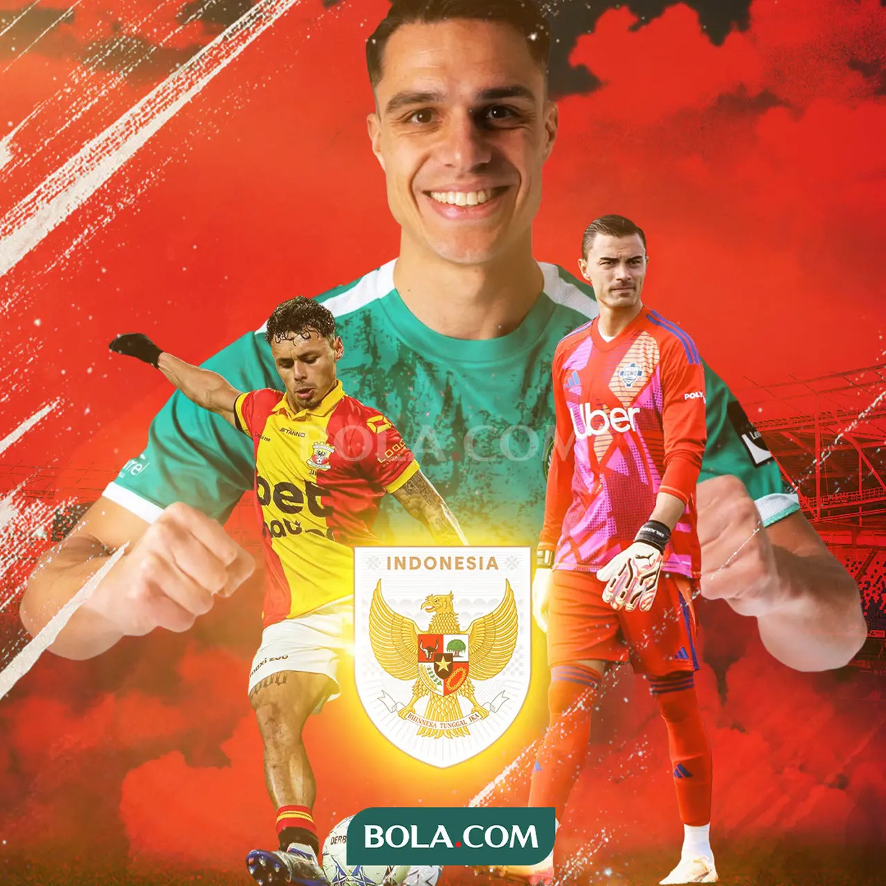 Joey Pelupessy dan Dean James Ungkap Kesan Jelang Jadi WNI dan Bela ...