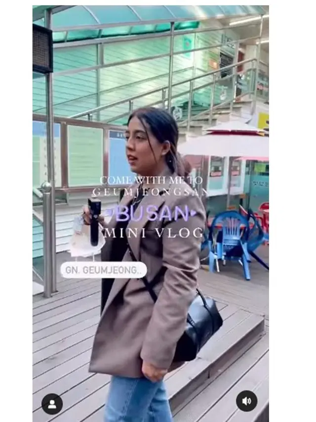 7 Potret Nessie Judge Liburan di Korea Selatan, Asyik Banget