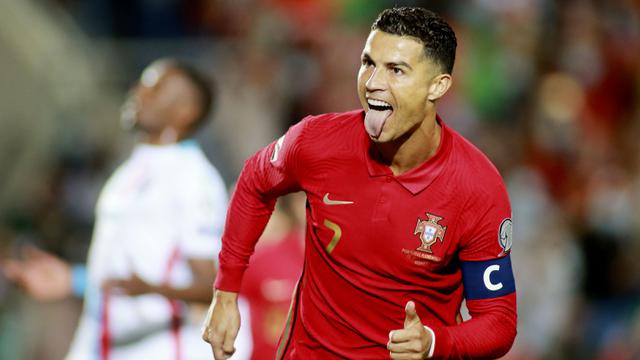 Foto: Cristiano Ronaldo Borong 3 Gol, Portugal Gilas Luksemburg di Kualifikasi Piala Dunia